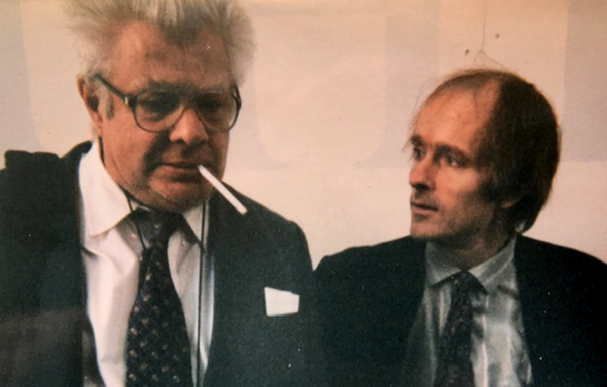 Simon Pettet with Peter Orlovsky
