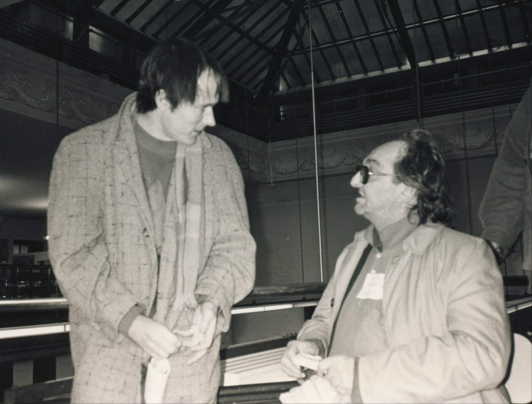 Simon Pettet with John Wieners – photo by Allen Ginsberg